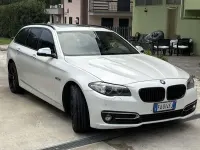 Usata BMW 520 Luxury Line 190 CV (139 kW) 2017 Bianco Station wagon