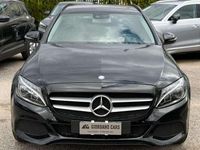 Usata Mercedes C180 Business 116 CV (85 kW) 2017 Nero Station wagon