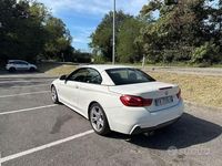 Usata BMW 420 M Sport 190 CV (139 kW) 2017 Bianco Cabrio