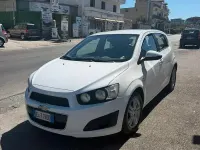 Usata Chevrolet Aveo LT 86 CV (63 kW) 2011 Bianco Berlina