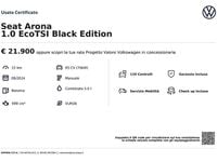 Usata Seat Arona Black Edition 95 CV (69 kW) 2024 Argento SUV