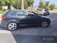 Usata Audi A3 S-Line 140 CV (102 kW) 2009 Nero Utilitaria