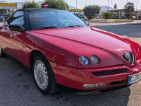 Usata Alfa Romeo Spider Lusso 192 CV (141 kW) 1996 Rosso Cabrio