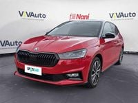 Usata Skoda Fabia Monte Carlo 110 CV (80 kW) 2023 Rosso Utilitaria