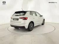 Usata Skoda Fabia Style 80 CV (58 kW) 2023 Argento tetto nero Utilitaria