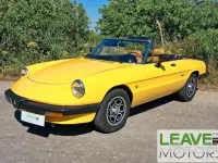 Usata Alfa Romeo Spider 125 CV (91 kW) 1988 Giallo Cabrio