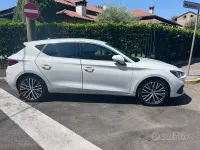 Usata Seat Leon 150 CV (110 kW) 2021 Bianco Berlina