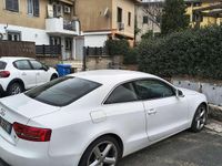 Usata Audi A5 170 CV (125 kW) 2009 Bianco Coupé
