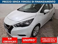 Usata Nissan Micra Acenta 92 CV (67 kW) 2021 Bianco Utilitaria