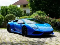 Usata Lamborghini Huracán 650 CV (478 kW) 2016 Blu Coupé
