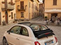 Usata Fiat 500 Lounge 69 CV (50 kW) 2018 Bianco Cabrio