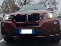 Usata BMW X3 184 CV (135 kW) 2010 Rosso SUV