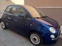 Usata Fiat 500 Lounge 69 CV (50 kW) 2010 Blu Berlina