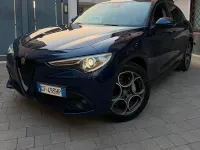 Usata Alfa Romeo Stelvio 190 CV (139 kW) 2021 Bluazzurro SUV