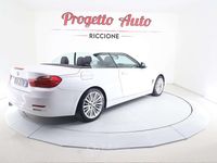 Usata BMW 428 Luxury Line 245 CV (180 kW) 2014 Bianco Cabrio