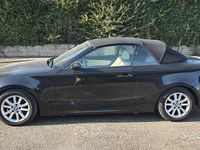 Usata BMW 120 Cabriolet 177 CV (130 kW) 2010 Nero Cabrio