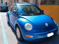 Usata VW New Beetle 116 CV (85 kW) 1998 Blu Utilitaria