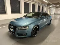 Usata Audi A5 S-Line 239 CV (175 kW) 2009 Blu Coupé