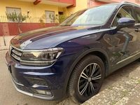 Usata VW Tiguan Advance 150 CV (110 kW) 2020 Blu/azzurro SUV