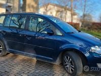 Usata VW Touran Trendline 110 CV (80 kW) 2008 Blu Monovolume