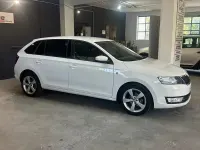 Usata Skoda Rapid Ambition 86 CV (63 kW) 2014 Bianco Utilitaria