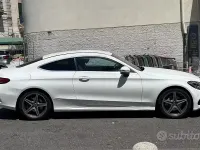 Usata Mercedes C220 Premium 170 CV (125 kW) 2017 Bianco Coupé