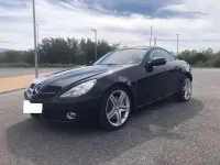 Usata Mercedes SLK200 184 CV (135 kW) 2010 Nero Cabrio