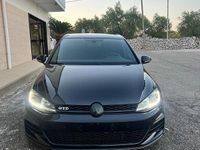 Usata VW Golf VII GTD 183 CV (134 kW) 2018 Nero Berlina