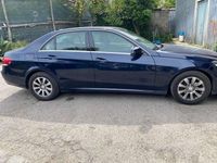 Usata Mercedes E200 Premium 136 CV (100 kW) 2014 Blu/azzurro Berlina