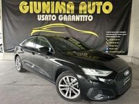 Usata Audi A3 Advanced 110 CV (80 kW) 2021 Nero Berlina
