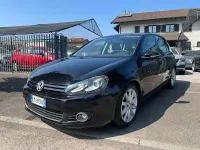Usata VW Golf VII Highline 105 CV (77 kW) 2012 Nero Berlina