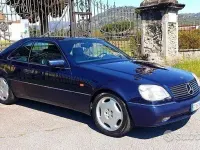 Usata Mercedes CL500 320 CV (235 kW) 1995 Blu Coupé