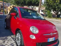 Usata Fiat 500 75 CV (55 kW) 2010 Rosso Berlina