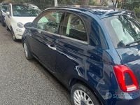 Usata Fiat 500 Lounge 69 CV (50 kW) 2016 Blu Berlina