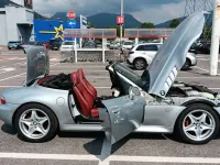 Usata BMW Z3 140 CV (102 kW) 1998 Argento Cabrio
