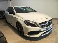 Usata Mercedes A180 Premium 109 CV (80 kW) 2017 Bianco Utilitaria