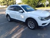 Usata VW Tiguan Business 150 CV (110 kW) 2018 Bianco SUV