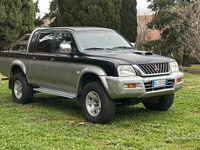 Usata Mitsubishi L200 115 CV (84 kW) 2003 Nero Pick-up