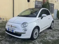 Usata Fiat 500 Lounge 69 CV (50 kW) 2008 Bianco Utilitaria