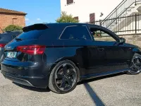 Usata Audi A3 S-Line 184 CV (135 kW) 2014 Nero Berlina