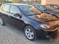 Usata VW Golf VI 105 CV (77 kW) 2011 Nero Utilitaria