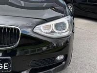 Usata BMW 116 Sport Line 136 CV (100 kW) 2012 Nero Utilitaria