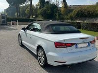 Usata Audi A3 Cabriolet Comfort 2018 Bianco Cabrio
