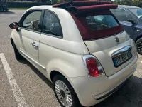 Usata Fiat 500C Lounge 75 CV (55 kW) 2009 Bianco Cabrio