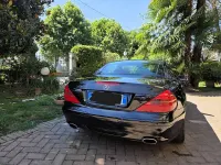 Usata Mercedes SL350 245 CV (180 kW) 2005 Nero Cabrio