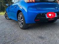 Usata Peugeot 208 110 CV (80 kW) 2021 Blu Utilitaria