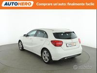 Usata Mercedes A180 109 CV (80 kW) 2017 Bianco Berlina