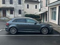 Usata Audi A3 S-Line 150 CV (110 kW) 2016 Grigio Berlina