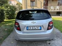 Usata Chevrolet Aveo LT 75 CV (55 kW) 2012 Grigio Utilitaria
