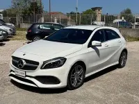 Usata Mercedes A180 Premium 109 CV (80 kW) 2017 Bianco Utilitaria